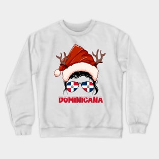 Dominicana girl, Dominican Christmas gift , Regalo Navidad Dominicana Crewneck Sweatshirt